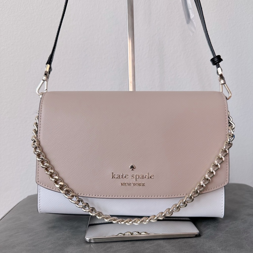 Kate Spade Carson Convertible Crossbody Handbag Chain Shoulder bag Clutch